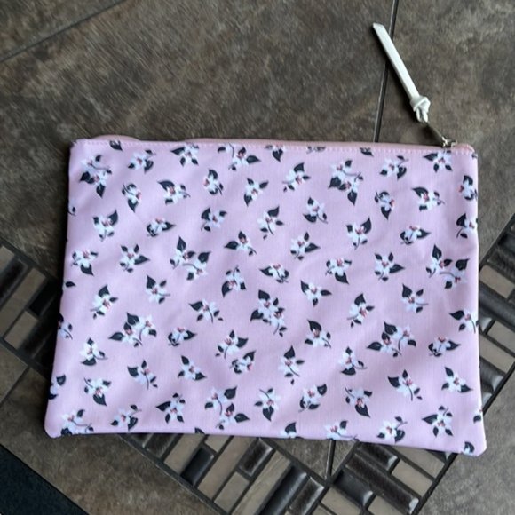 Kate Spade Large Canvas Floral Print Zip Pouch - Picture 5 of 14